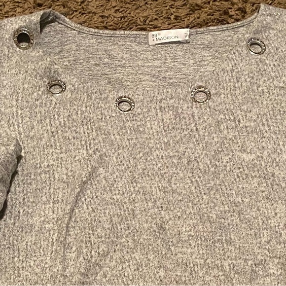 •HP• NWT 89th & Madison Women’s Plus Size 2X Gray Blouse Top - Picture 3 of 7